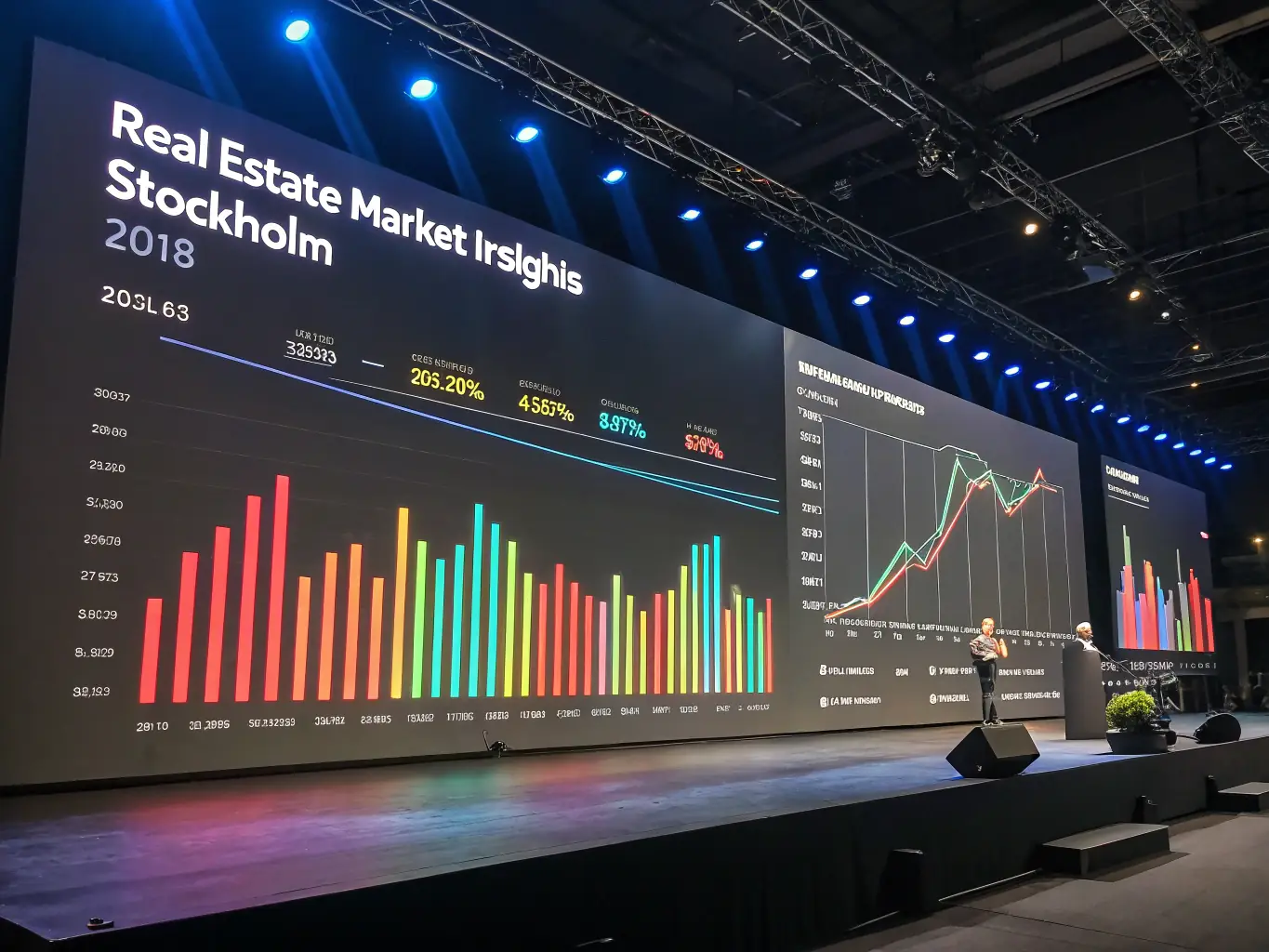 A graph showing real estate market trends in Switzerland, illustrating EliteFlat Match's expertise in investment consultation and market analysis.